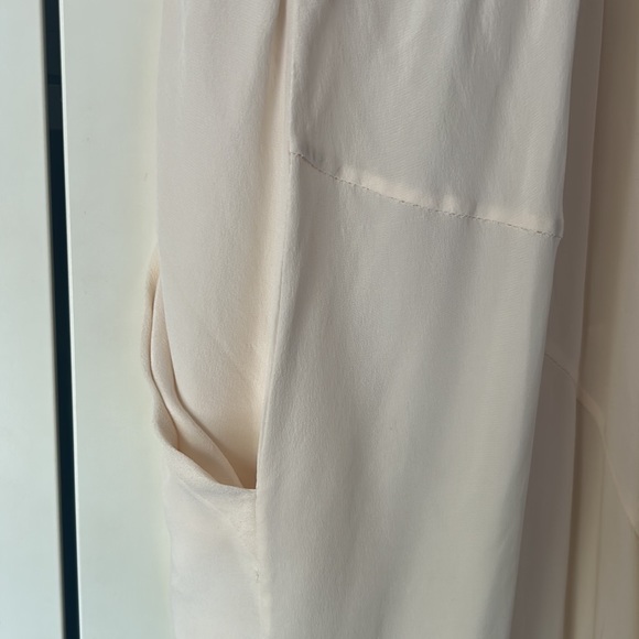 Aritzia Wilfred XS Blush Pink 100% Silk Dress - Picture 7 of 8